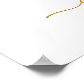 Sie ist von der Marktkarte und gibt Party-Zeichen. Poster (Ecke)