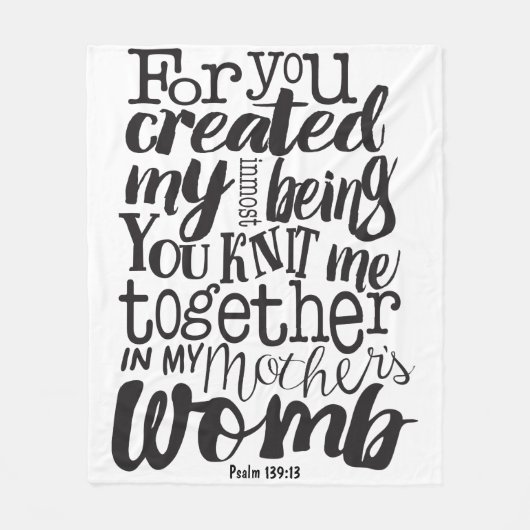 Sie ist wertvoller als Juwelen Sprichwörter White Fleecedecke (Vorderseite)