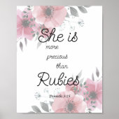 Sie ist Wertvoller als Ruben Poster (Vorne)