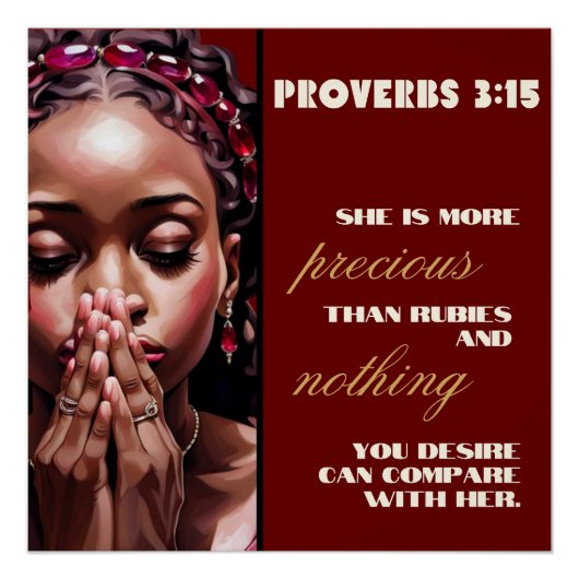 Sie ist Wertvoller als Rubies Glossy Poster (Vorderseite)