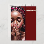 Sie ist Wertvoller als Rubies Glossy Poster Postkarte (Vorne/Hinten)