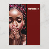 Sie ist Wertvoller als Rubies Glossy Poster Postkarte (Vorderseite)