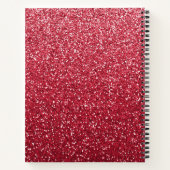 Sie ist Wertvoller als Rubies Sprichwörter Glitzer Notizblock (Rückseite)