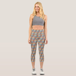 Sie ist wie eine Wildblume Capri Leggings