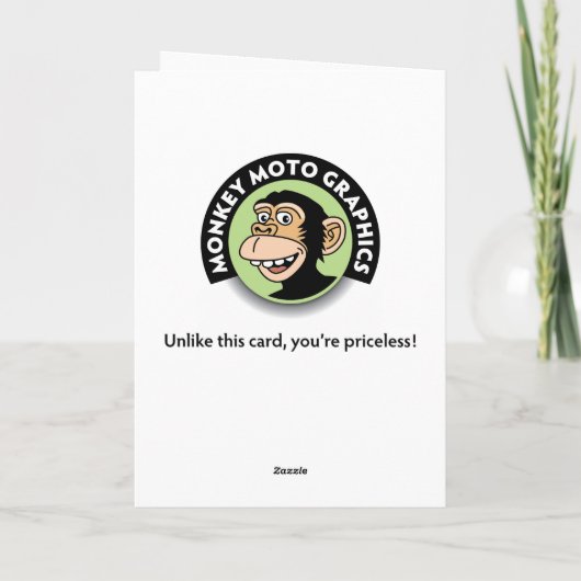 Sie ist wieder 49 Geburtstag Karte (Rückseite)