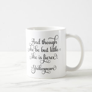 Sie ist zwar wenig, aber sie ist heftig. kaffeetasse