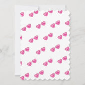 Sie ist zwei Coole Niedliche Erstgeburtengruppe Einladung (Rückseite)