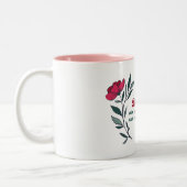 Sie ist zweifarbige tasse (Links)