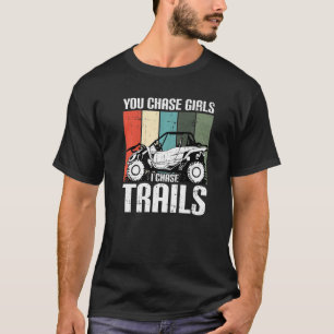 Sie jagen Girls Chase Trails Funny UTV SxS Seite b T-Shirt