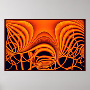 Sie kam mit dieser Haarwebe Zuhause.. Poster