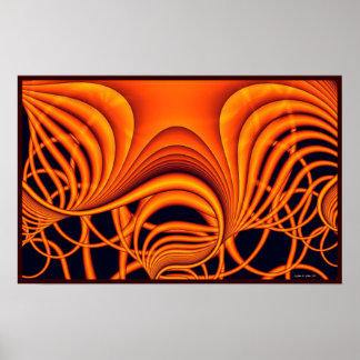 Sie kam mit dieser Haarwebe Zuhause.. Poster