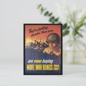 Sie kämpfen den 2. Weltkrieg Postkarte (Stehend Vorderseite)