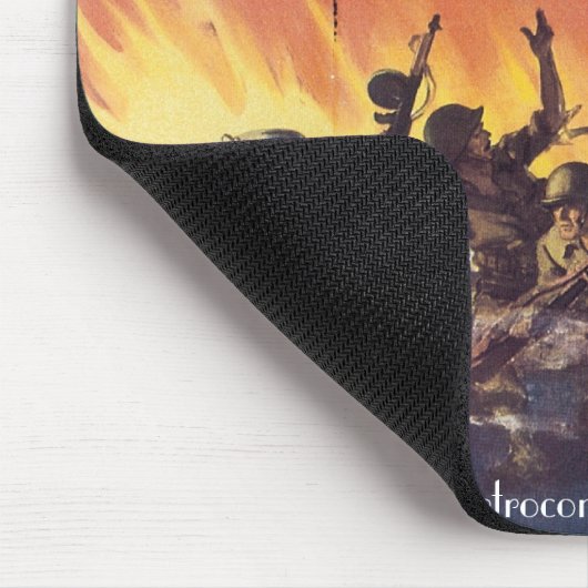 "Sie kämpfen härter als je zuvor" Mousepad (Ecke)