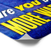 Sie kämpfen härter als je zuvor poster (Ecke)