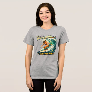 SIE KANN DEN GANZEN TAG FICKEN Tri-Blend SHIRT