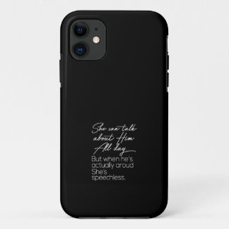 sie kann den ganzen Tag über Film reden, aber wenn Case-Mate iPhone Hülle