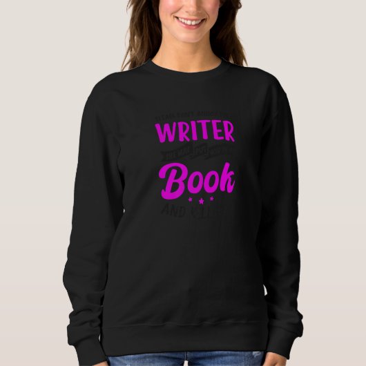 Sie kann dich in die Buchlesung schreiben Sweatshirt (Vorderseite)