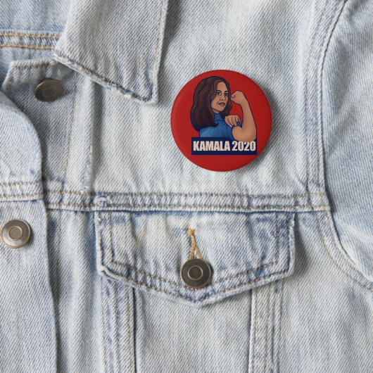 Sie kann es KAMALA 2020 Abstimmung Kamala Harris Button (Beispiel)