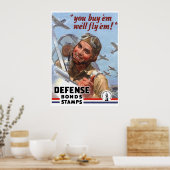 Sie kaufen sie, wir werden sie fliegen poster (Küche)