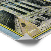 Sie kennen Bohnen nicht, Landschaftliche Aussichte Poster (Ecke)