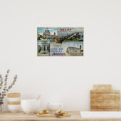 Sie kennen Bohnen nicht, Landschaftliche Aussichte Poster (Küche)