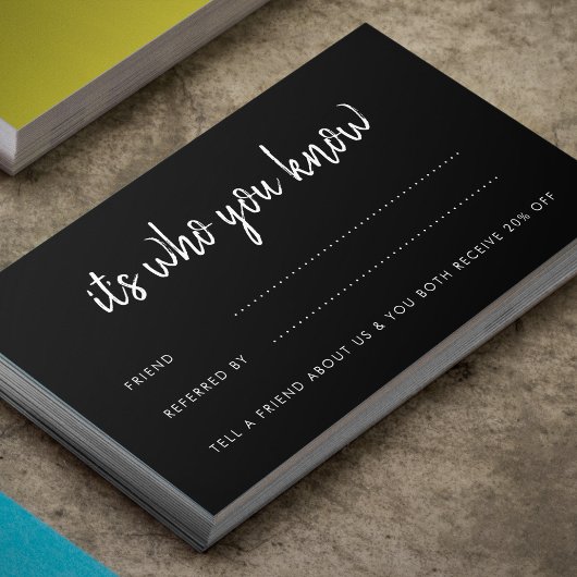 Sie kennen die Visitenkarte Terminkarte