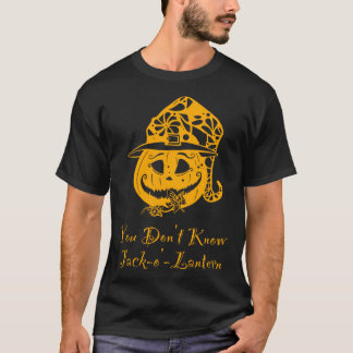 Sie kennen Kürbislaterne Halloween Pumpkin nicht T-Shirt
