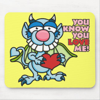 Sie kennen Sie Liebe ich Mousepad