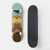Sie kennen Sie Otter-Skate-Plattform Skateboard (Vorderseite)
