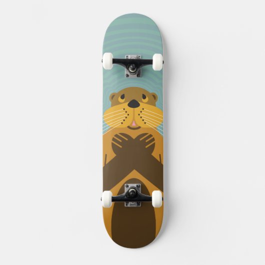 Sie kennen Sie Otter-Skate-Plattform Skateboard (Vorderseite)