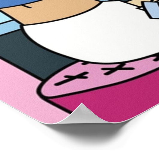 Sie kennt den Gewinner Daria Poster (Ecke)