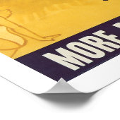 Sie klopfen aus poster (Ecke)