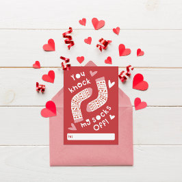 Sie klopfen meine Socken aus dem Klassenzimmer Val Einladung