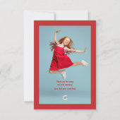 Sie klopfen meine Socken aus dem Klassenzimmer Val Einladung (Rückseite)