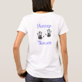 Sie kneten eine Massage! T-Shirt (Rückseite)