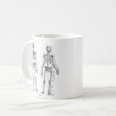 Sie Knochen Kaffeetasse (Vorderseite Links)