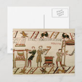 Sie kochen das Fleisch Postkarte (Vorne/Hinten)