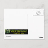 Sie kommen auf Postkarte (Rückseite)