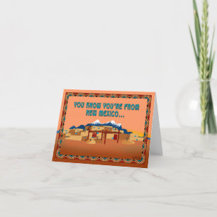 Sie kommen aus New Mexico, wenn... Karte