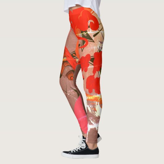 ⛈️ 🥷 sie kommen Gelassen, Anime Manga Power 🥷 ⛈️ Leggings (Links)