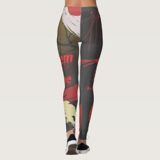 ⛈️ 🥷 sie kommen Gelassen, verblasst ausgewaschen Leggings