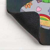 Sie kommen in Peace UFO Mousepad (Ecke)