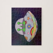 Sie kommen in Peace UFO Puzzle (Vertikal)