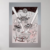 Sie kommen uns zu holen poster (Vorne)