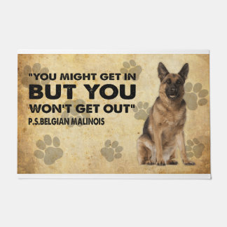 Sie kommen vielleicht rein, aber Sie werden nicht Fußmatte