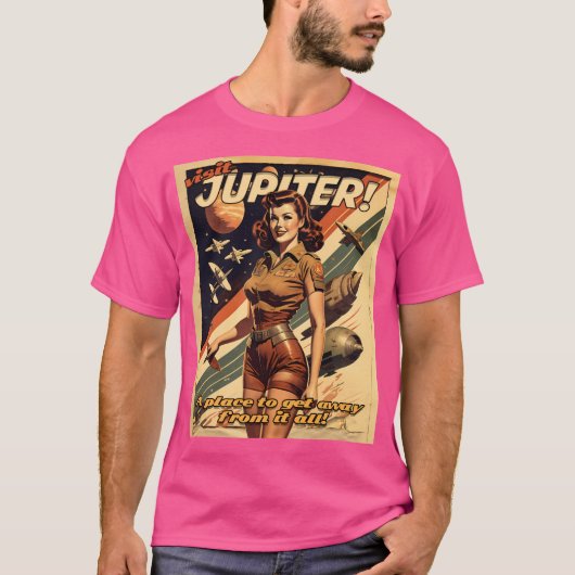 Sie kommt von allem weg T-Shirt (Vorderseite)