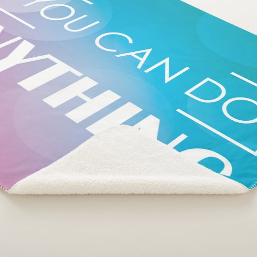 Sie können alles tun sherpadecke (3/4)