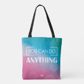 Sie können alles tun tasche (Rückseite)