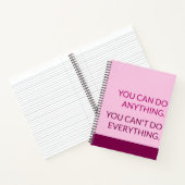 Sie können alles tun, was Ihr Notebook Notizblock (Innenseite)