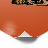 Sie können alles Zitat Terracotta Rosa tun Poster (Ecke)